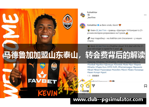 马德鲁加加盟山东泰山，转会费背后的解读